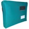 GoSecure Tamper Evident Gusset Antimicrobial Bag, 457x356x76mm, Teal