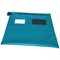 GoSecure Tamper Evident Flat Antimicrobial Bag, 457x356mm, Teal