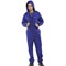 Beeswift Hooded Boilersuit, Royal Blue, 40