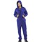 Beeswift Hooded Boilersuit, Royal Blue, 42