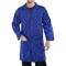 Beeswift Poly Cotton Warehouse Coat, Royal Blue, 44 Beeswift Poly Cotton Warehouse Coat, Royal Blue, 44