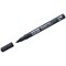 Pentel N50S Permanent Bullet Marker Fine Black (Pack of 12)