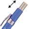 Pentel P207 Mechanical Pencil with eraser, Steel-lined with 6 x HB 0.7mm Lead, Pack of 12