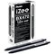 Pentel iZee Retractable Ballpoint Pen, 1.0mm, Black, Pack of 12