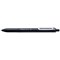 Pentel iZee Retractable Ballpoint Pen, 1.0mm, Black, Pack of 12