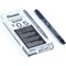 Pentel Pointliner Pigment Pen, 0.5mm, Black, Pack of 12