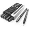 Pentel Pointliner, Pigment Pen, 0.8mm, Black, Pack of 12