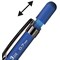 Pentel A317 Automatic Pencil with Rubber Grip and 2 x HB 0.7mm Lead, Blue Barrel, Pack of 12