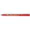 Pentel Permanent Marker Super Fine Point Red Pack of 12