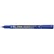 Pentel Permanent Marker Super Fine Point Blue Pack of 12