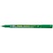 Pentel Permanent Marker Super Fine Point Green Pack of 12