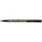 Pentel Permanent Marker Fine Point Black Pack of 12