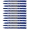 Pentel Permanent Marker Fine Point Blue Pack of 12
