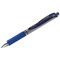 Pentel EnerGel XM Retractable Rollerball Pen, 0.7mm Tip, 0.35mm Line, Blue, Pack of 12