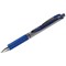 Pentel EnerGel XM Retractable Rollerball Pen, 0.7mm Tip, 0.35mm Line, Blue, Pack of 12