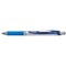 Pentel EnerGel XM Retractable Rollerball Pen, 0.7mm Tip, 0.35mm Line, Blue, Pack of 12