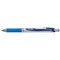 Pentel EnerGel XM Retractable Rollerball Pen, 0.7mm Tip, 0.35mm Line, Blue, Pack of 12