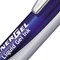 Pentel EnerGel XM Retractable Rollerball Pen, 0.7mm Tip, 0.35mm Line, Blue, Pack of 12