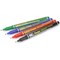 Pentel Permanent Marker Fine Assorted (Pack of 4)