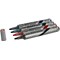 Pentel Maxiflo Whiteboard Marker, Fine, Assorted, Pack of 4