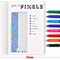 Pentel EnerGel Retractable Pen, Medium, Assorted, Pack of 9