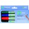 Bi-Office Earth Dry Wipe Markers, Assorted Colours, Pack of 4