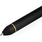Pentel Energel Noir Retractable Pen 0.7mm Black (Pack of 12)