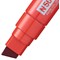 Pentel N50XL Marker Chisel Tip Red (Pack of 6)