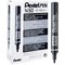 Pentel N50 Permanent Marker, Bullet Tip, Black, Pack of 12
