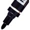 Pentel N50 Permanent Marker, Bullet Tip, Black, Pack of 12