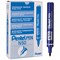 Pentel N50 Permanent Marker, Bullet Tip, Blue, Pack of 12
