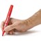Pentel N50 Permanent Marker, Bullet Tip, Red, Pack of 12