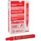 Pentel N50 Permanent Marker, Bullet Tip, Red, Pack of 12
