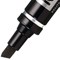 Pentel N60 Permanent Marker, Chisel Tip, Black, Pack of 12