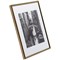 Photo Album Pinstripe Certificate Frame A4 Black/Gold