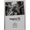 Hampton Frames Back Loader Photo Certificate Frame, A4, Non-Glass, Silver