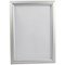Aluminium PVC Front-loading Snap Frame, A4, Silver
