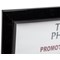 Hampton Frames Promote It Photo Frame, A4, Non-Glass, Black