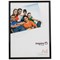 Hampton Frames Back Loader Photo Frame, A4, Glass, Black