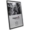 Hampton Frames Black Wood Photo Frame, A1, Non-Glass, Black