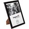 Hampton Frames Black Wood Certificate Frame, A4, Non-Glass, Black
