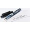 Pilot V-Sign Pen Liquid Ink Soft Medium, Black, Pack of 12