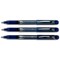 Pilot V5 Rollerball Pen, Rubber Grip, Needle Point, 0.5mm Tip, 0.3mm Line, Blue, Pack of 12
