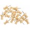 Bi-Office Earth Wood Push Pins, Pack of 20
