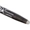 Pilot FriXion Rollerball Pen, Eraser Rewriter, 0.7mm Tip, 0.35mm Line, Black, Pack of 12