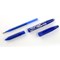Pilot FriXion Rollerball Pen, Eraser Rewriter, 0.7mm Tip, 0.35mm Line, Blue, Pack of 12