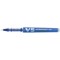 Pilot V5 Cartridge Rollerball Pen Fine Line Blue (10 Pack)