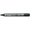 Pilot 100 Permanent Marker, Bullet Tip, Line Width 1mm, Black, Pack of 20