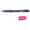 Pilot G207 Rollerball Pen, Gel Ink, 0.7mm tip, 0.39m line, Blue, Pack of 20