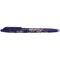 Pilot FriXion Ball Erasable Rollerball Pen Broad Blue (12 Pack)